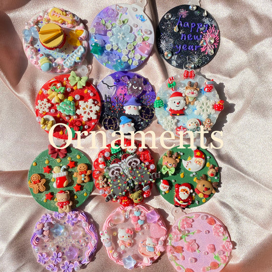 Be a designer |Create your Christmas ornaments with poppy in the live~!