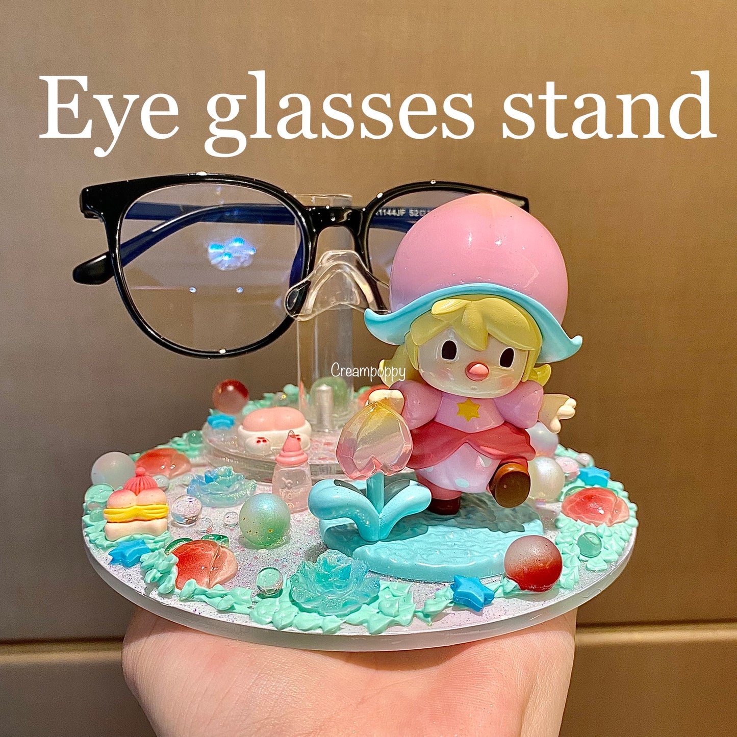 Be a designer |Create your eye glasses stand with poppy in the live~!