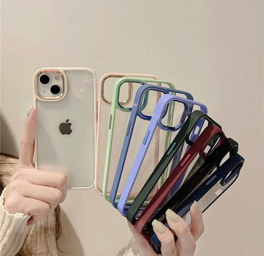 Colorful phone case and camera protect (pay the Extra Fee for higher quality phonecase)