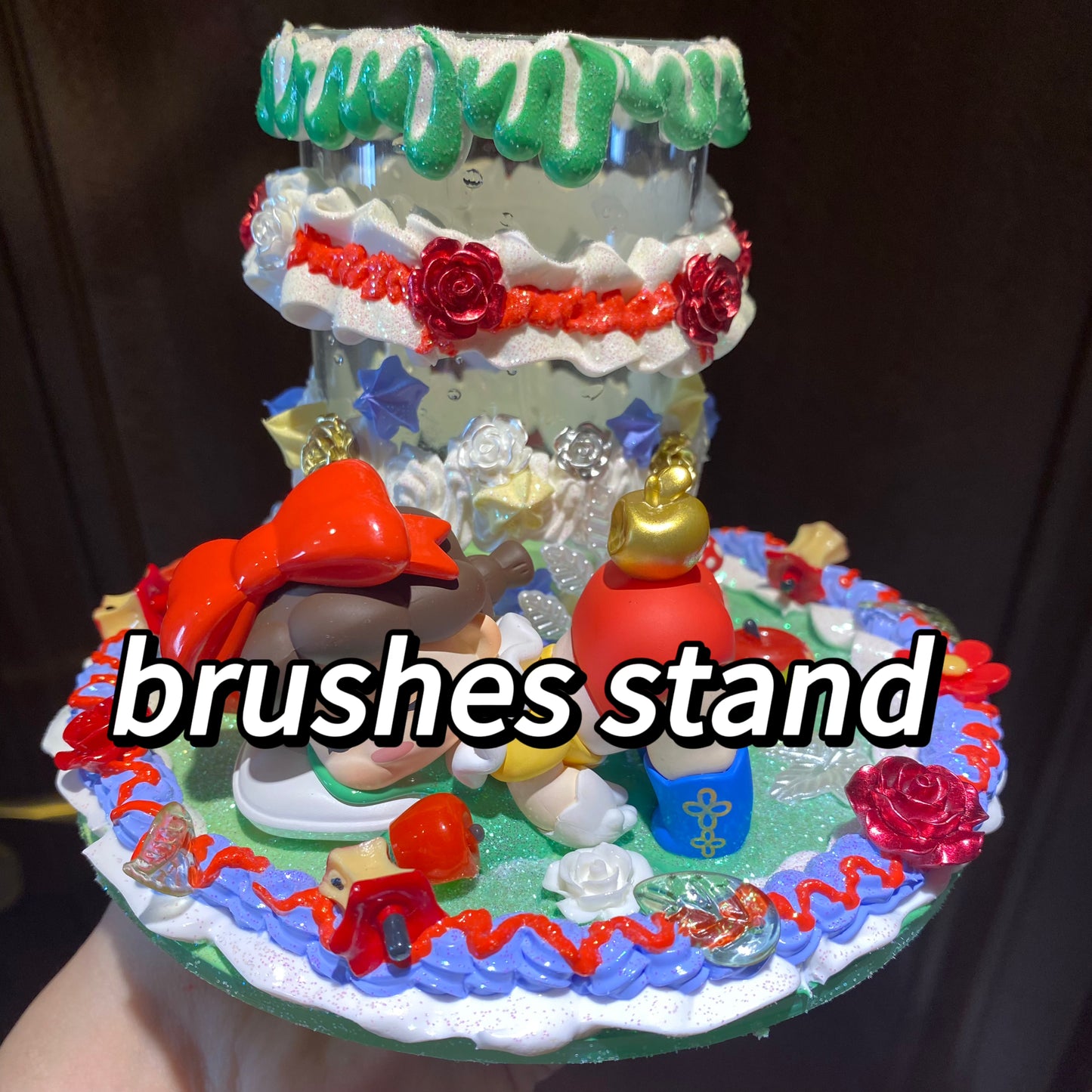 Be a designer |Create your brush stand with poppy in the live~!