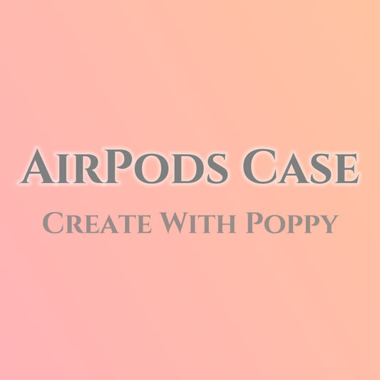 LIVE PRODUCT|Create your AirPods case with poppy in the live！